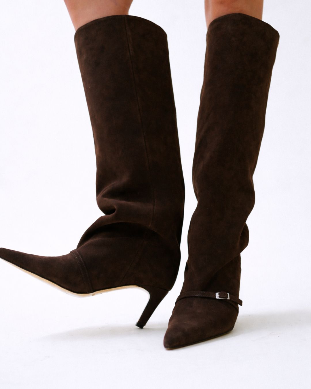 MANO BOOT / brown-gold