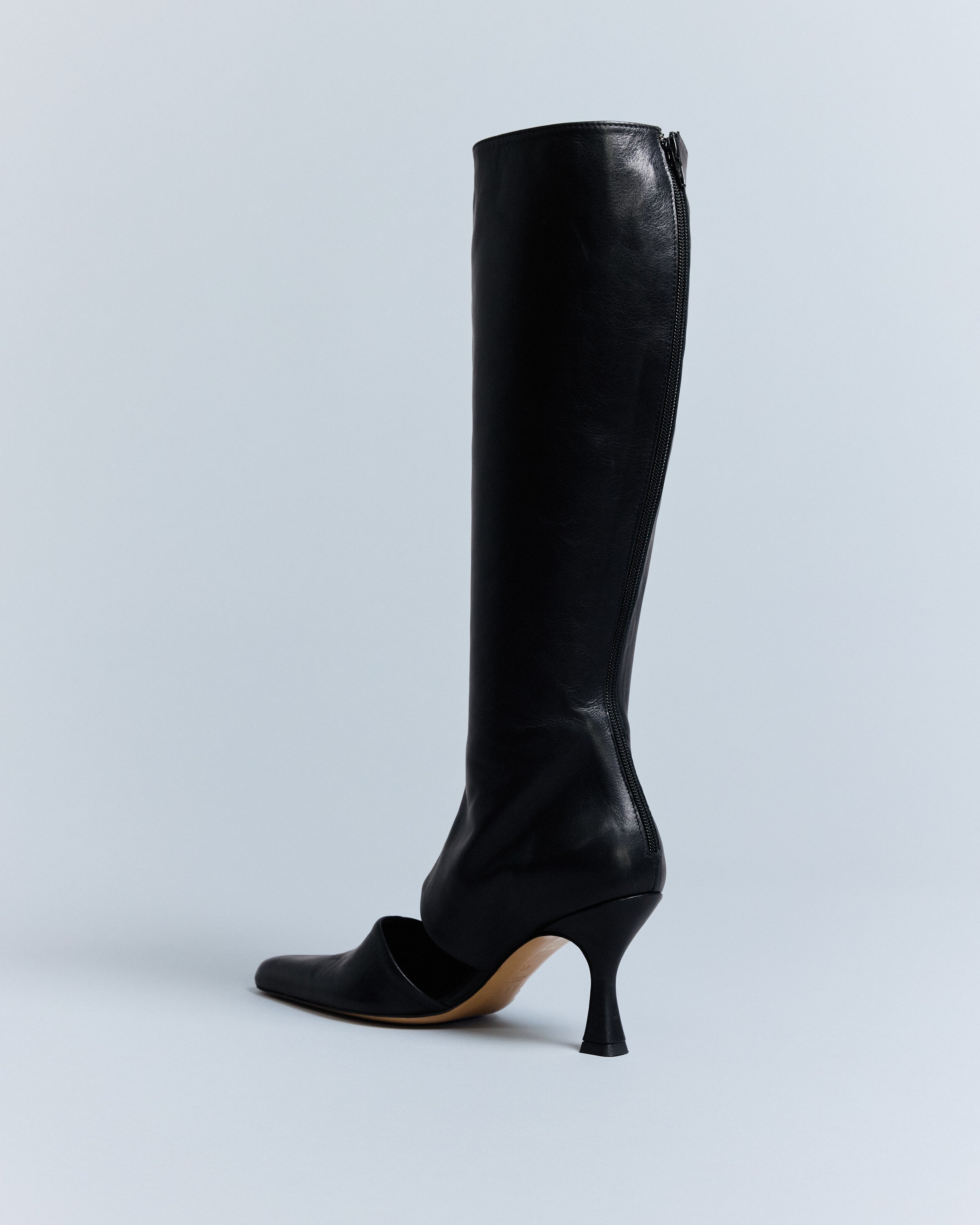 SYS KNEE BOOT / black