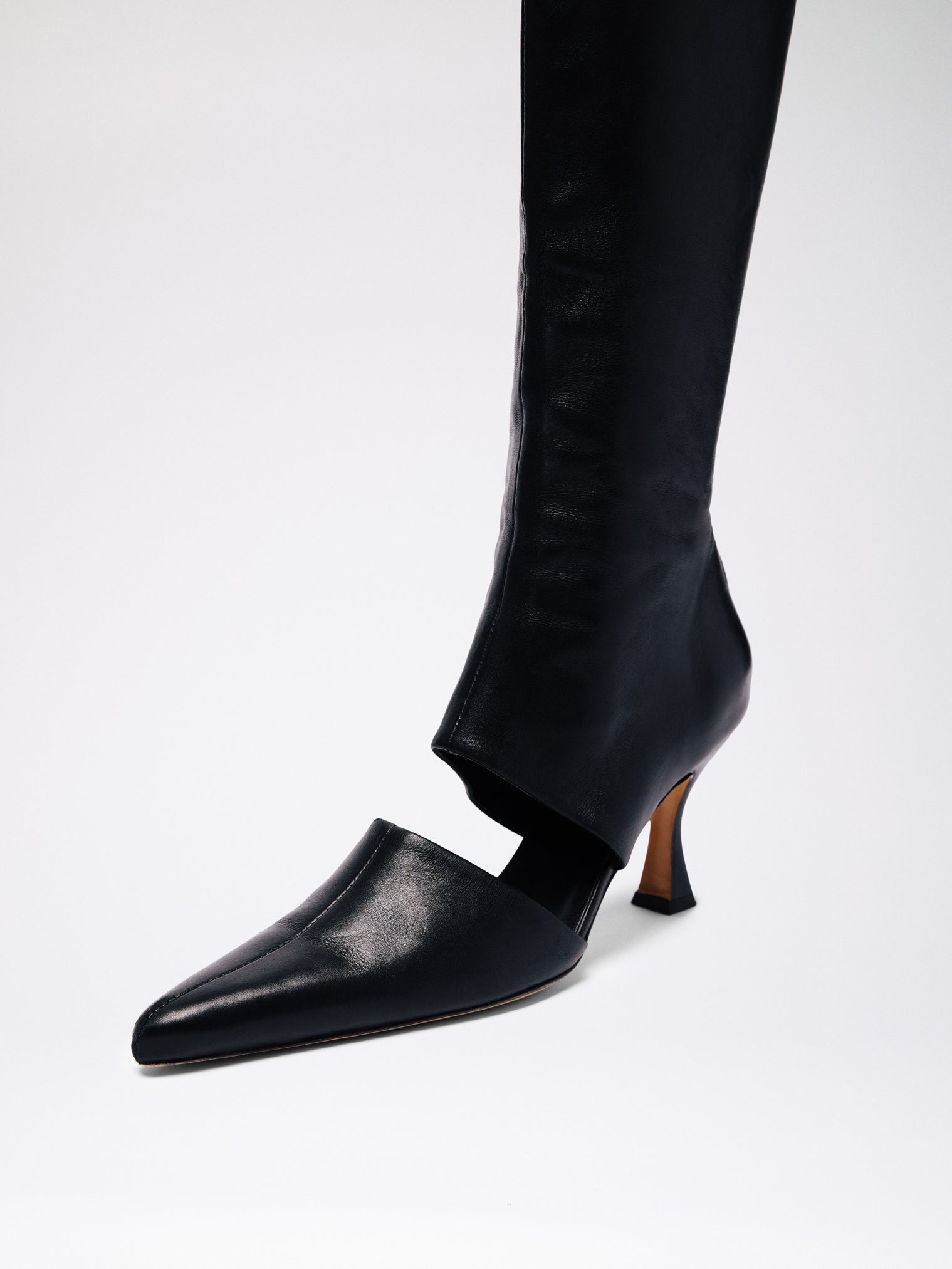 SYS KNEE BOOT / black