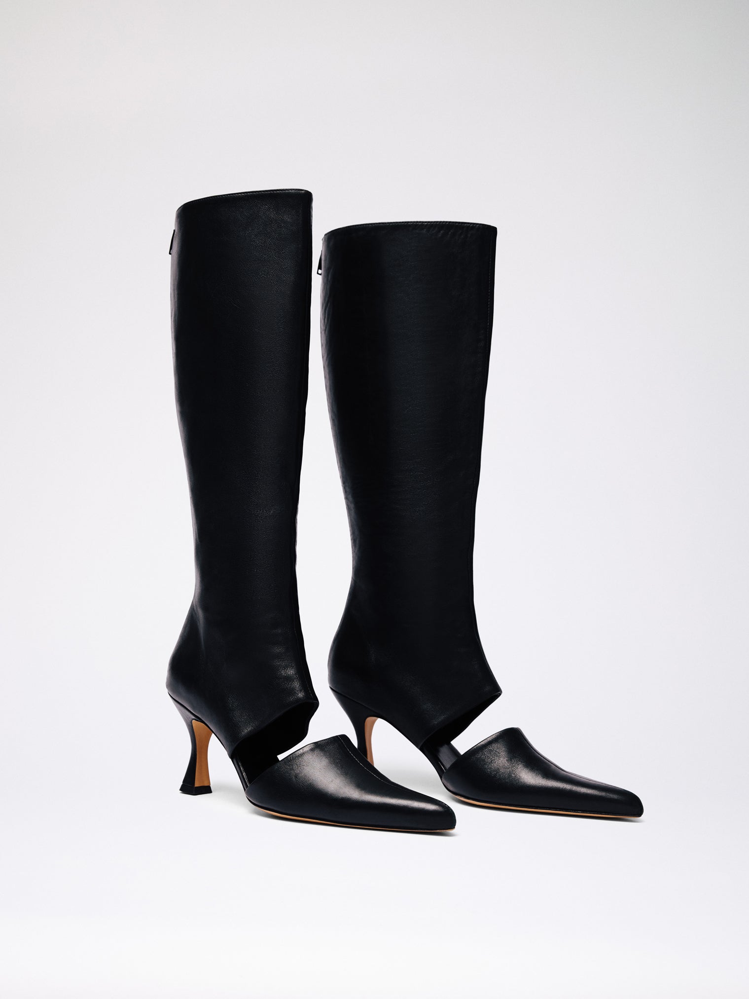 SYS KNEE BOOT / black
