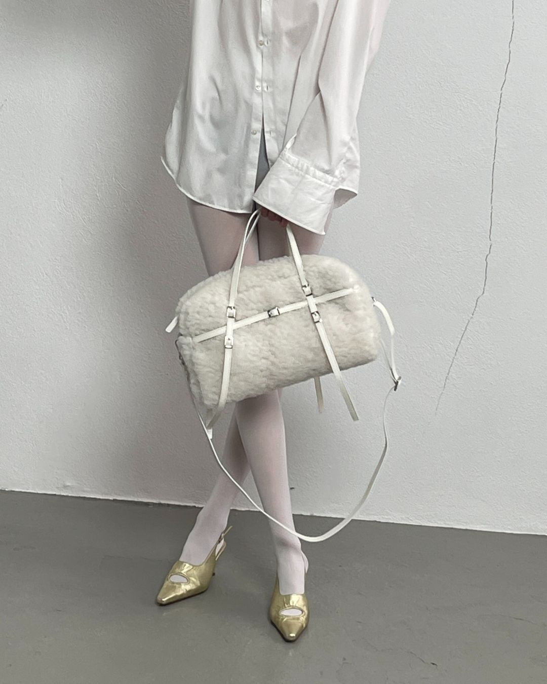 KORA / Icelandic Shearling White