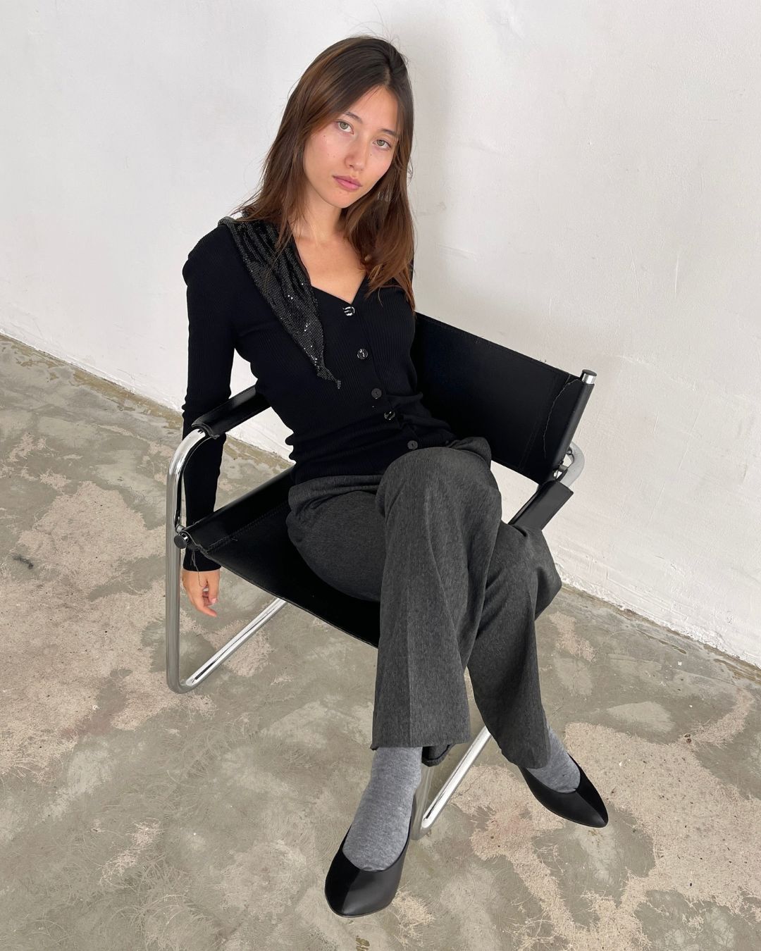 Vaka / BLACK SUEDE/LEATHER - PRE ORDER