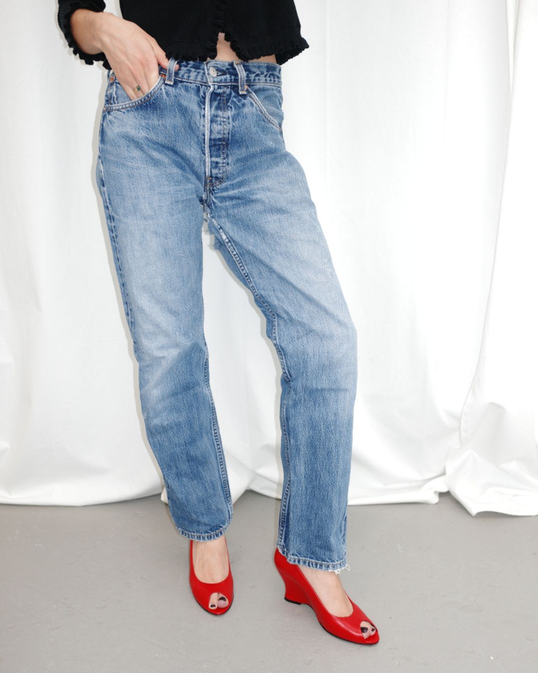 ROSA / red leather
