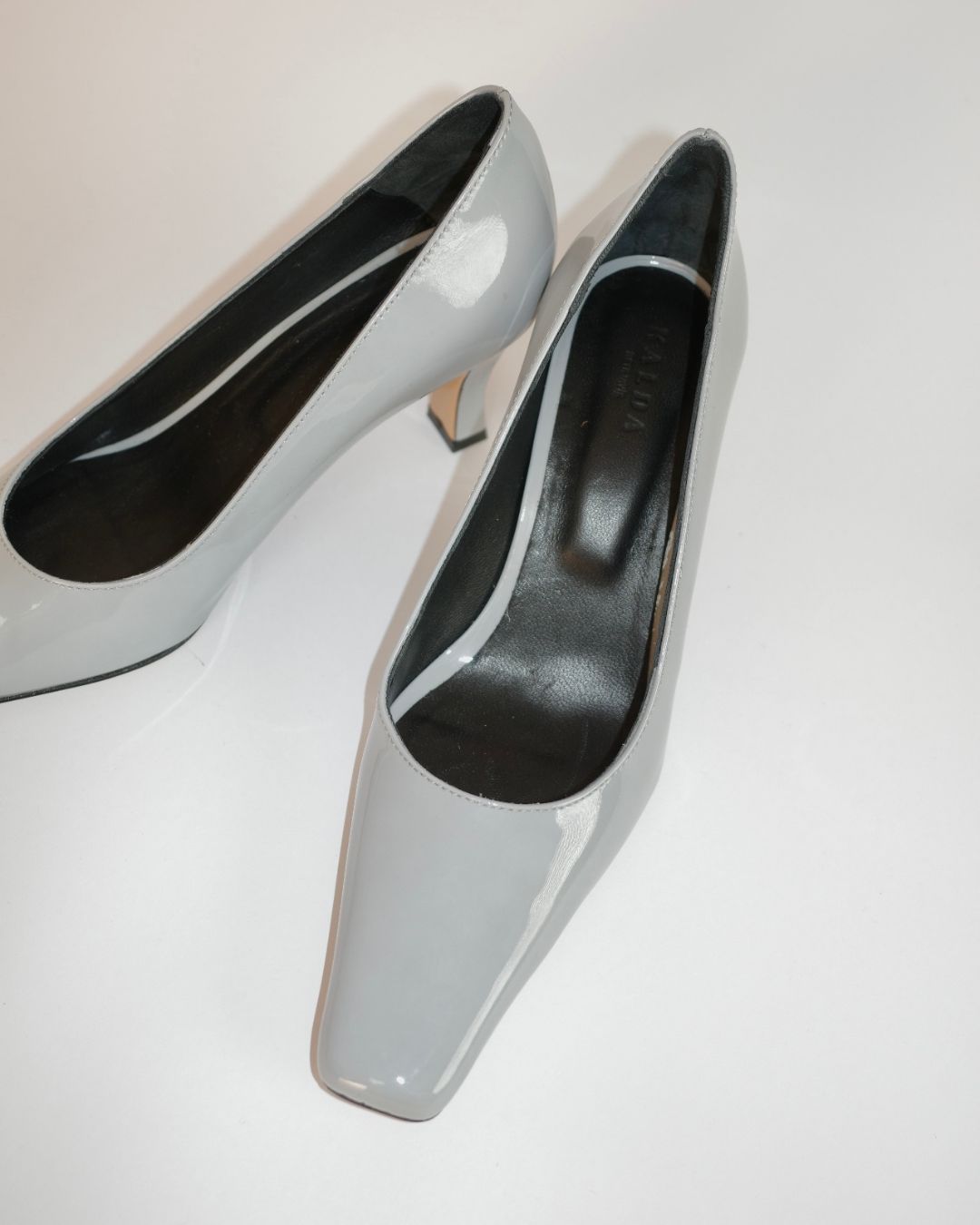 DAIA / grey patent - Pre Order