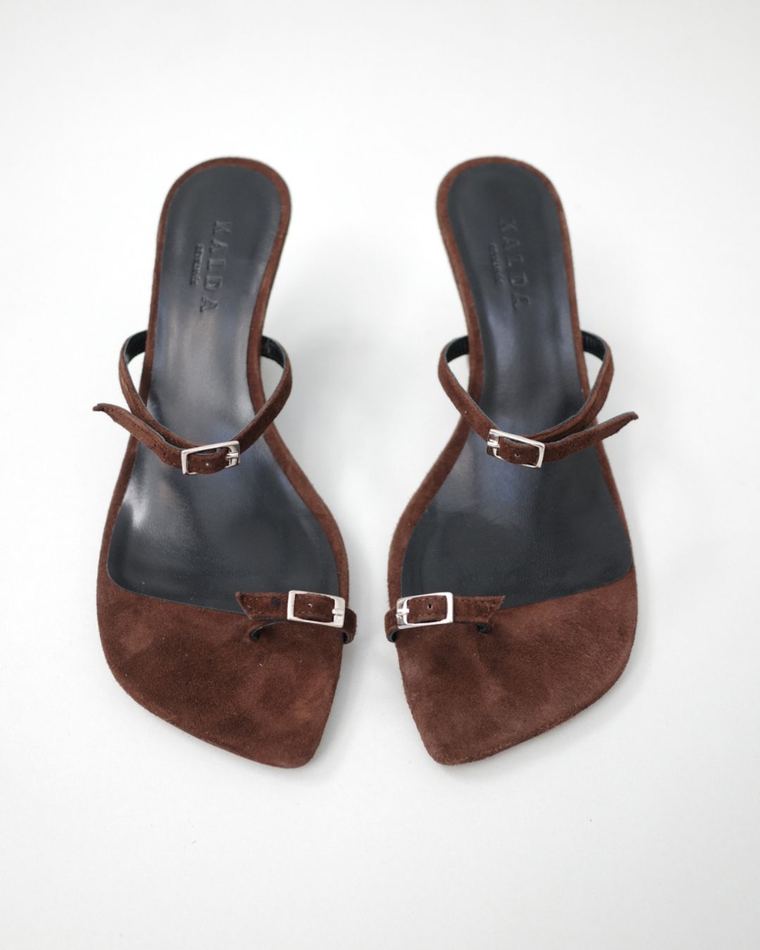 NAKA WEDGE / brown suede